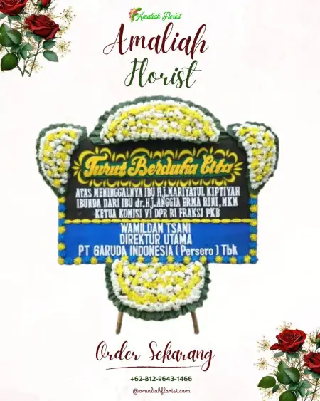 Papan Bunga Duka Dolopo